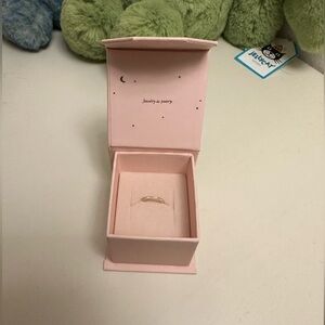 Catbird Fairy Light Diamond Hoop (Single) 1/3